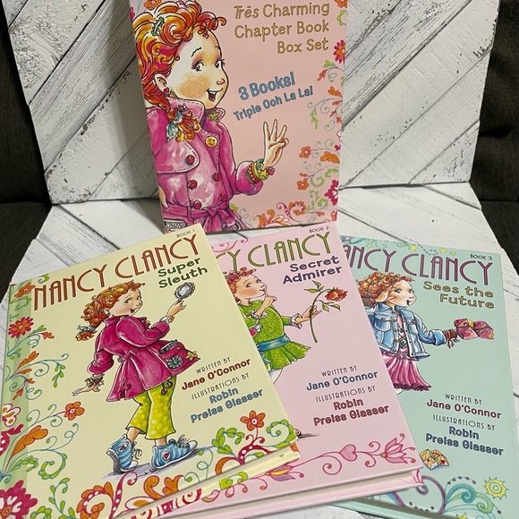 Nancy Clancy’s Tres chapter book 3 hardback set - Picture 3 of 8
